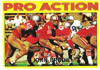1972 Topps #124 John Brodie Front