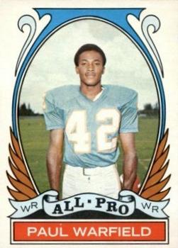 1972 Topps #271 Paul Warfield Front