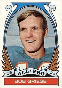 1972 Topps #272 Bob Griese Front