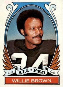 1972 Topps #285 Willie Brown Front