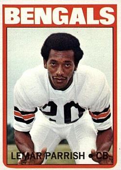 1972 Topps #307 Lemar Parrish Front