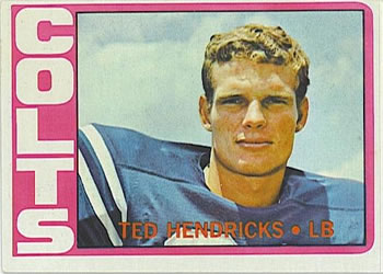 1972 Topps #93 Ted Hendricks Front