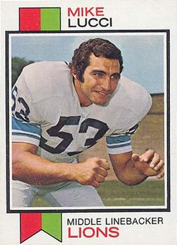 1973 Topps #195 Mike Lucci Front