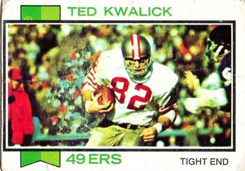 1973 Topps #330 Ted Kwalick Front