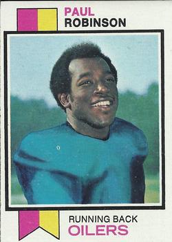 1973 Topps #73 Paul Robinson Front