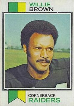 1973 Topps #210 Willie Brown Front