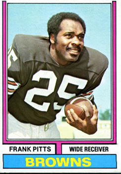 1974 Topps #11 Frank Pitts Front