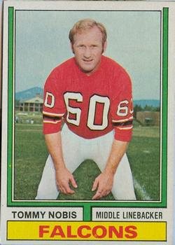 1974 Topps #160 Tommy Nobis Front