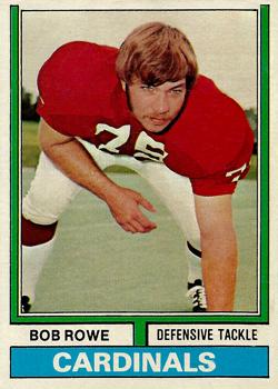 1974 Topps #181 Bob Rowe Front
