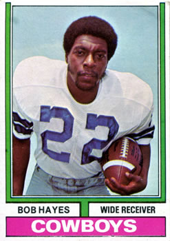 1974 Topps #28 Bob Hayes Front
