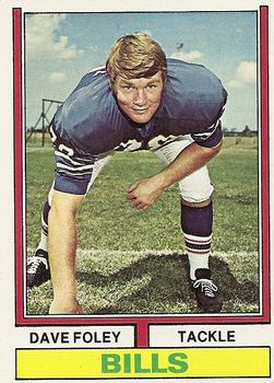 1974 Topps #346 Dave Foley Front