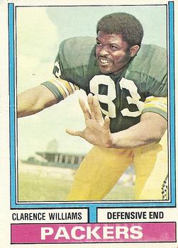 1974 Topps #349 Clarence Williams Front