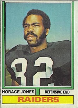 1974 Topps #429 Horace Jones Front