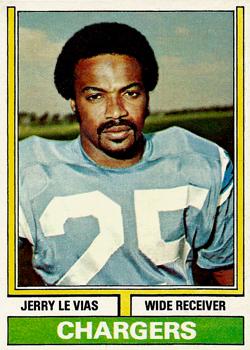 1974 Topps #457 Jerry LeVias Front
