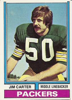 1974 Topps #472 Jim Carter Front