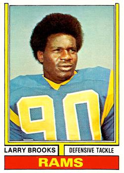 1974 Topps #493 Larry Brooks Front