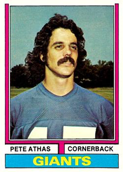 1974 Topps #494 Pete Athas Front