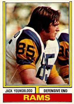 1974 Topps #509 Jack Youngblood Front