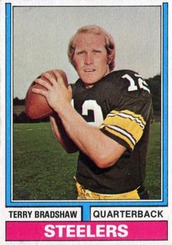 1974 Topps #470 Terry Bradshaw Front