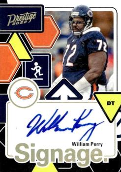 2022 Panini Prestige - Signage #SIG-WP William Perry Front