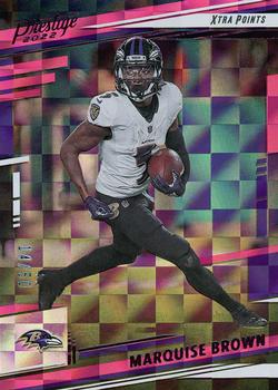 2022 Panini Prestige - Xtra Points Premium Pink #23 Marquise Brown Front