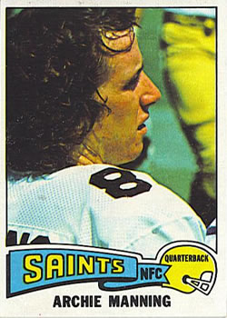 1975 Topps #135 Archie Manning Front
