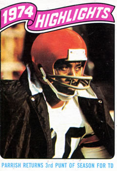 1975 Topps #457 Lemar Parrish Front