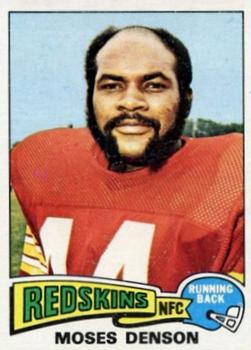 1975 Topps #392 Moses Denson Front