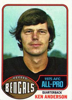 1976 Topps #10 Ken Anderson Front