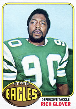1976 Topps #121 Rich Glover Front