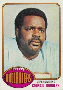 1976 Topps #338 Council Rudolph Front