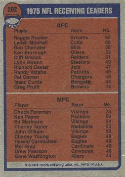 1976 Topps Football Card #3 Chuck Foreman