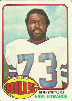 1976 Topps #213 Earl Edwards Front