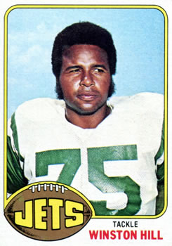 1976 Topps #88 Winston Hill Front