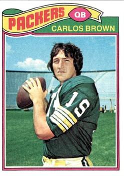 1977 Topps #104 Carlos Brown Front