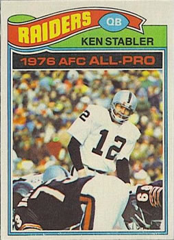1977 Topps #110 Ken Stabler Front
