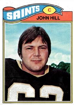 1977 Topps #117 John Hill Front