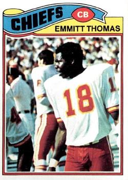 1977 Topps #129 Emmitt Thomas Front