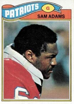 1977 Topps #14 Sam Adams Front