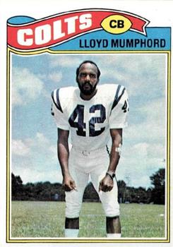 1977 Topps #153 Lloyd Mumphord Front