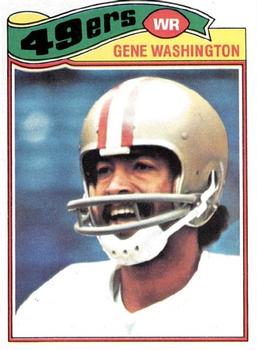 1977 Topps #156 Gene Washington Front