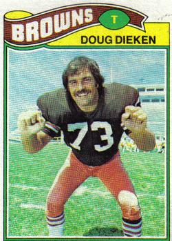 1977 Topps #162 Doug Dieken Front