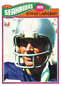1977 Topps #177 Steve Largent Front