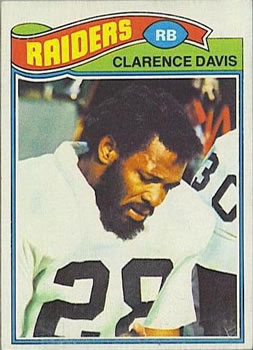 1977 Topps #234 Clarence Davis Front