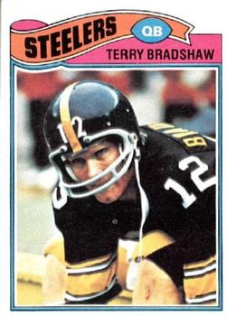 1977 Topps #245 Terry Bradshaw Front