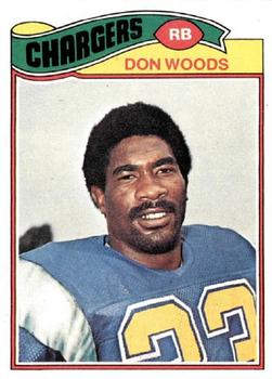 1977 Topps #248 Don Woods Front