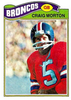 1977 Topps #27 Craig Morton Front