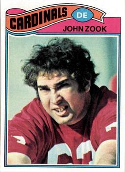 1977 Topps #282 John Zook Front