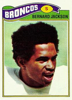 1977 Topps #292 Bernard Jackson Front