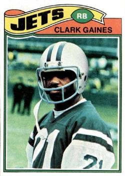 1977 Topps #306 Clark Gaines Front